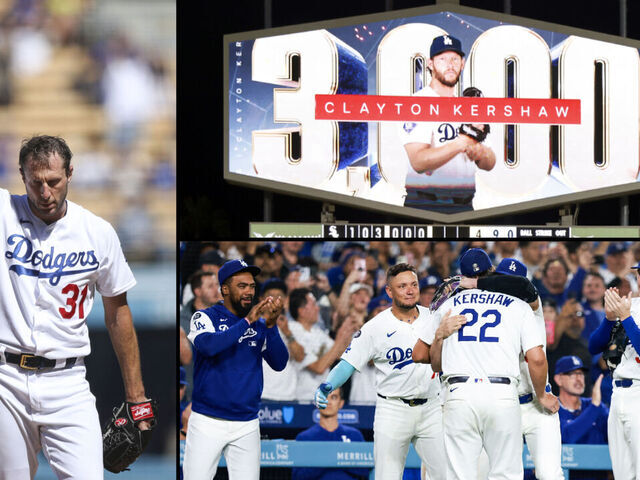 Welcome to 3,000: Scherzer reflects after Kershaw joins K club