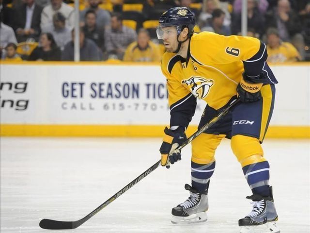 Predators' Weber suffered subluxed kneecap in Game 2 vs. Blackhawks