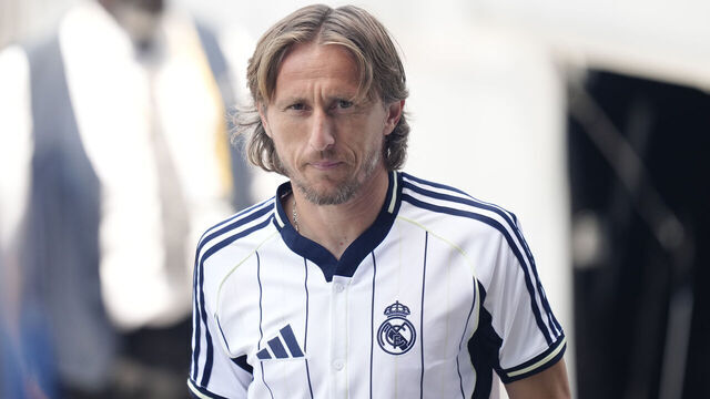 Luka Modric central midfield of Real Madrid and Croatia prior the FIFA Club World Cup 2025 quarter final match between Real Madrid CF and Borussia Dortmund at MetLife Stadium on July 5, 2025 in East Rutherford, United States.