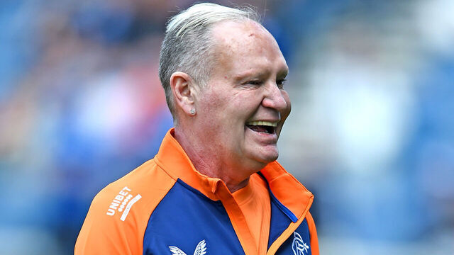 Rangers' Paul Gascoigne before the 150th Anniversary match at the Ibrox Stadium, Glasgow. Picture date: Saturday March 26, 2022.