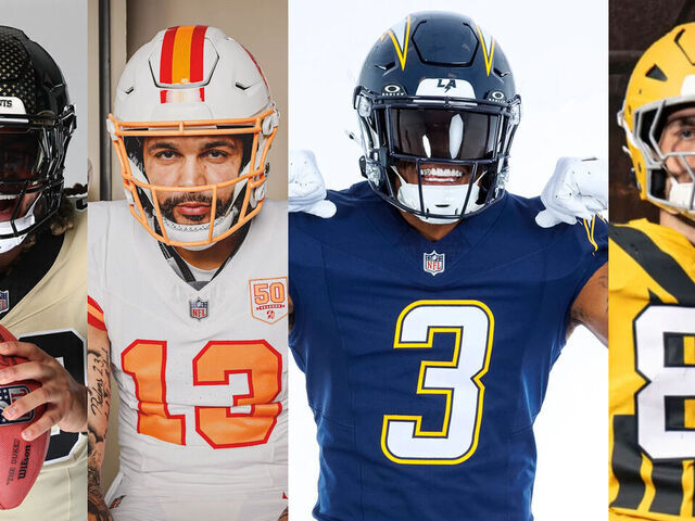 Old, bold, and gold: Ranking NFL's new alternate uniforms