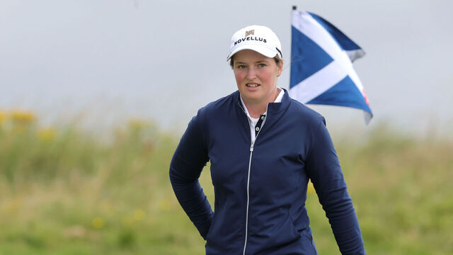 England's Lottie Woad during day four of the 2025 ISPS HANDA Women's Scottish Open at the Dundonald Links, Irvine. Picture date: Sunday July 27, 2025.