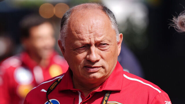 Ferrari team principal Fred Vasseur before practice at Spa Francorchamps, Belgium. Picture date: Friday July 25, 2025.