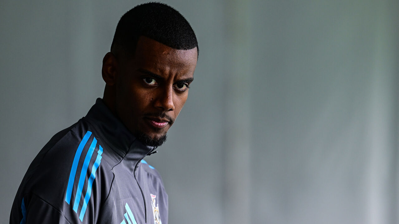 INNSBRUCK, AUSTRIA - JULY 14: Alexander Isak during the Pre Season Training Camp at FC Seefelder Plateau on July 14, 2025 in Innsbruck, Austria.