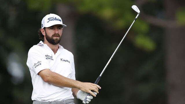 GREENSBORO, NORTH CAROLINA - AUGUST 01: Cameron Young of the United States plays his shot from the 16th tee during the second round of the Wyndham Championship 2025 at Sedgefield Country Club on August 01, 2025 in Greensboro, North Carolina.