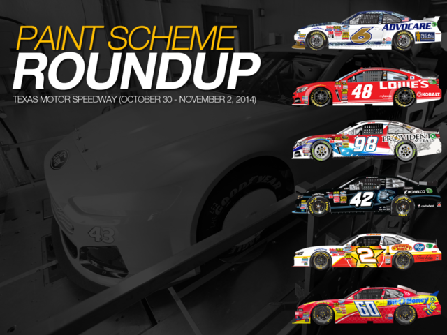 Paint Scheme Roundup: Texas Motor Speedway