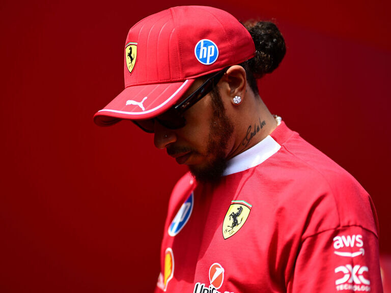 Hamilton suggests driver change at Ferrari, says he's 'useless'