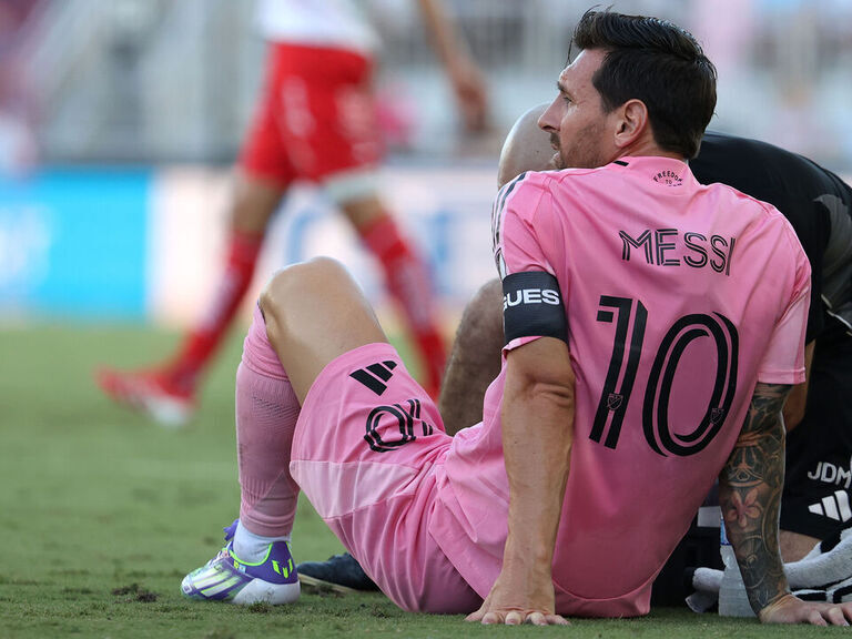 Messi exits Inter Miami match with hamstring injury