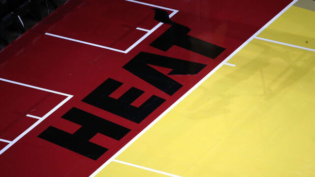 MIAMI, FL - NOVEMBER 26: An overall view of the arena before the game between the Milwaukee Bucks and the Miami Heat during the Emirates NBA Cup game on November 26, 2024 at Kaseya Center in Miami, Florida. Mandatory Copyright Notice: Copyright 2024 NBAE