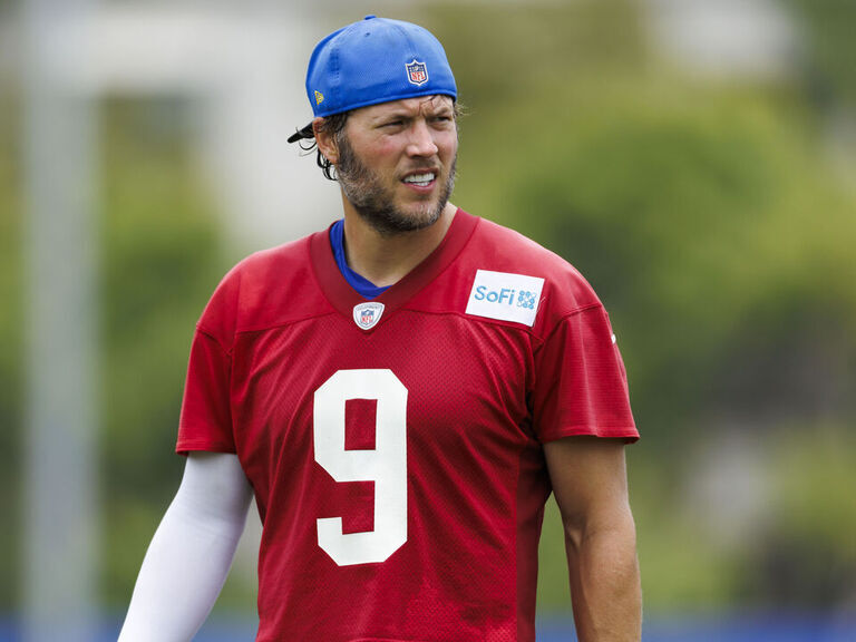 Report: Stafford dealing with aggravated disk, hopeful for Week 1