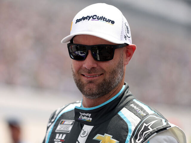 DOVER, DELAWARE - JULY 20: Shane Van Gisbergen, driver of the #88 Safety Culture Chevrolet, waits on the grid prior to the NASCAR Cup Series AutoTrader EchoPark Automotive 400 at Dover Motor Speedway on July 20, 2025 in Dover, Delaware.