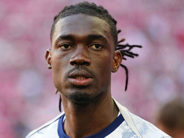 Yves Bissouma (Tottenham Hotspur) looks on during the pre-season friendly match between FC Bayern München and Tottenham Hotspur at Allianz arena, Munich, Germany on August 7, 2025.