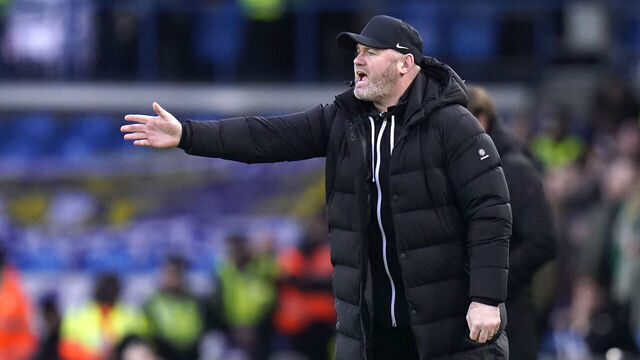 Birmingham City manager Wayne Rooney gestures on the touchline during the Sky Bet Championship match at Elland Road, Leeds. Picture date: Monday January 1, 2024.