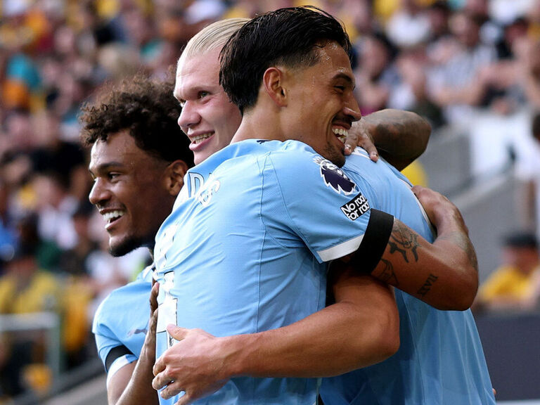 New-look Man City thump Wolves to start season with statement win New-look Man City thump Wolves to start season with statement win