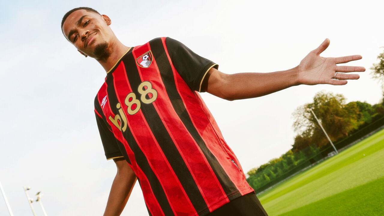 BOURNEMOUTH, ENGLAND - AUGUST 20: In this image released on August 21,2025, AFC Bournemouth unveil new signing Amine Adli on August 20, 2025 in Bournemouth, England.