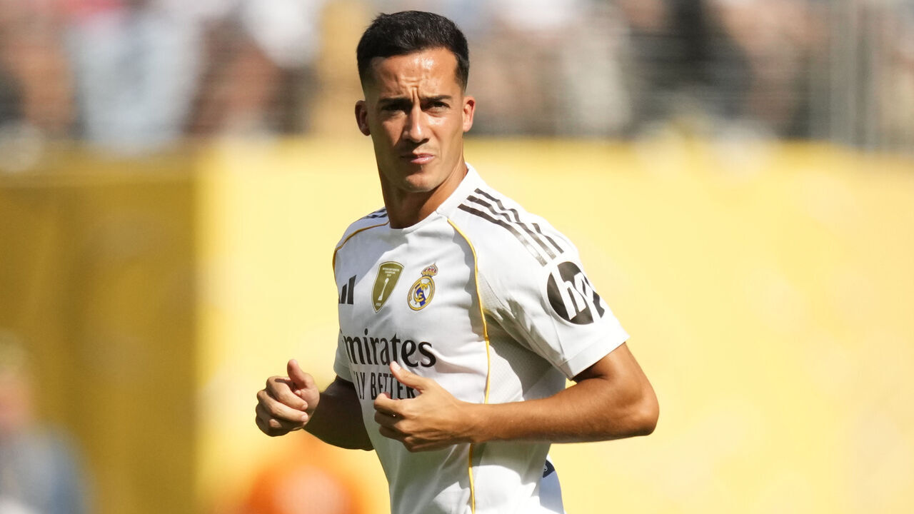 Lucas Vazquez right winger of Real Madrid and Spain during the FIFA Club World Cup 2025 semi-final match between Paris Saint-Germain and Real Madrid CF at MetLife Stadium on July 9, 2025 in East Rutherford, United States
