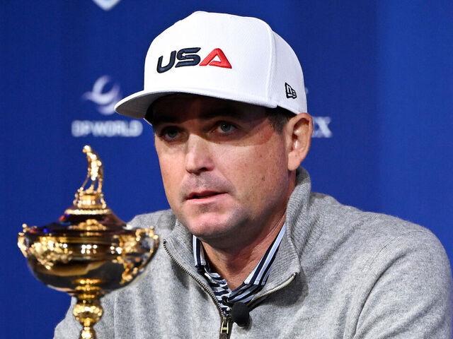 USA's Keegan Bradley during a press conference at The Times Centre, New York. Picture date: Tuesday October 8, 2024.