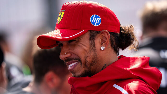 ZANDVOORT, NETHERLANDS - 2025/08/31: Scuderia Ferrari HP F1 Team's English driver Lewis Hamilton before the race of the Formula 1 Dutch Grand Prix 2025.