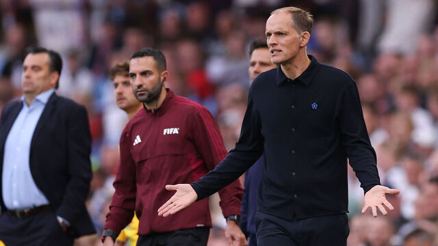 BIRMINGHAM, ENGLAND - SEPTEMBER 6: Thomas Tuchel the head coach / manager of England during the FIFA World Cup 2026 qualifier match between England and Andorra at Villa Park on September 6, 2025 in Birmingham, England.