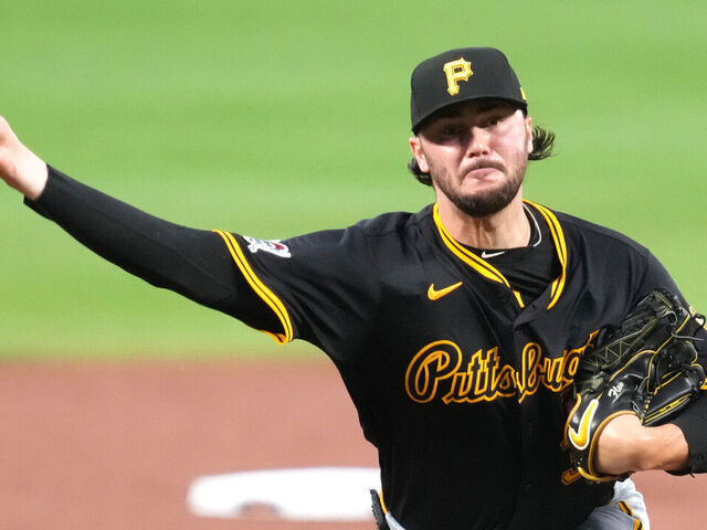 BALTIMORE, MD - SEPTEMBER 10: Paul Skenes #30 of the Pittsburgh Pirates pitches in the second inning during the baseball game against the Baltimore Orioles atOriole Park at Camden Yards on September 10, 2025 in Baltimore, Maryland.