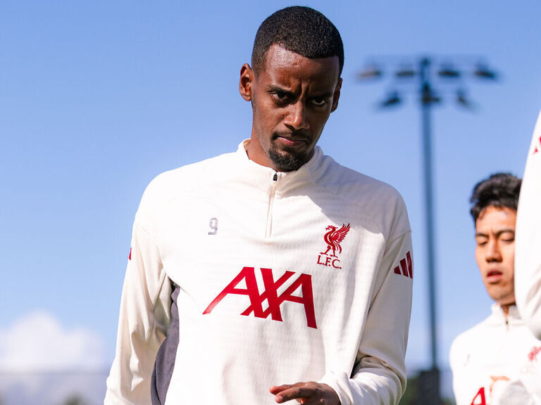 Isak in contention for Liverpool's UCL opener after missing Burnley game Isak in contention for Liverpool's UCL opener after missing Burnley game