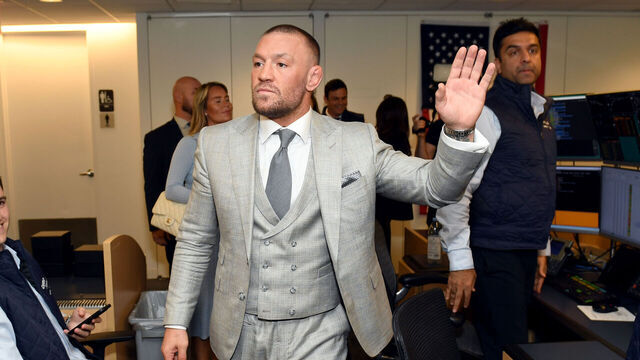 NEW YORK, NEW YORK - SEPTEMBER 11: Conor McGregor attends Charity Day 2025 Hosted by Cantor Fitzgerald Relief Fund at BGC Group on September 11, 2025 in New York City.
