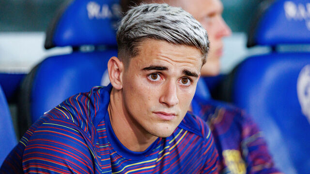 VALENCIA, SPAIN - 2025/08/23: Pablo Martin Paez Gavira (FC Barcelona) seen during the LaLiga EA SPORTS game between teams of UD Levante and FC Barcelona at Estadio Ciudad de Valencia. Final score: UD Levante 2-3 FC Barcelona.