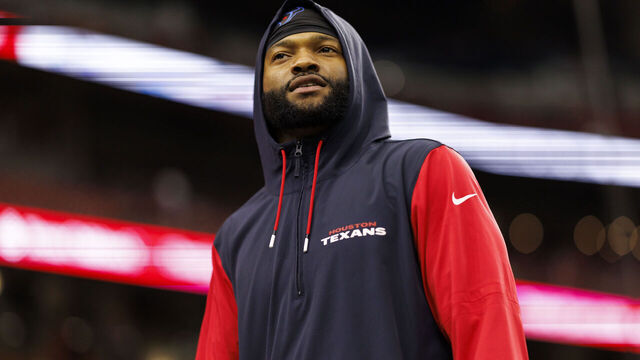 HOUSTON, TEXAS - DECEMBER 25: Wide receiver Nico Collins #12 of the Houston Texans stands on the field prior to an NFL football game against the Baltimore Ravens, at NRG Stadium on December 25, 2024 in Houston, Texas.