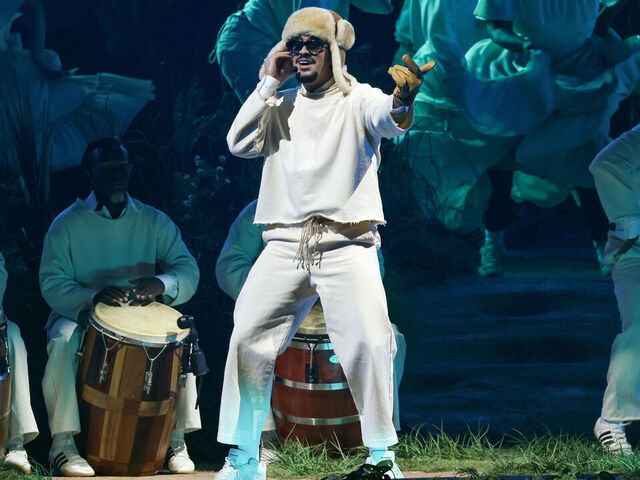 SAN JUAN, PUERTO RICO - JULY 11: Bad Bunny performs onstage during Night One of Bad Bunny: "No Me Quiero Ir De Aqui" Residencia En El Choli at Coliseo de Puerto Rico José Miguel Agrelot on July 11, 2025 in San Juan, Puerto Rico.