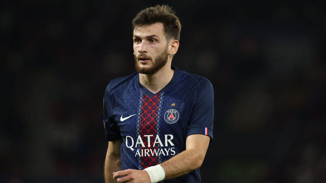 Paris, France - September 17: Khvicha Kvaratskhelia of Paris Saint-Germain looks on during the UEFA Champions League 2025/26 League Phase MD1 match between Paris Saint-Germain and Atalanta BC at Parc des Princes on September 17, 2025 in Paris, France.
