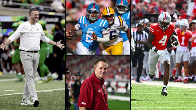 CFB rankings: September's top 15 teams