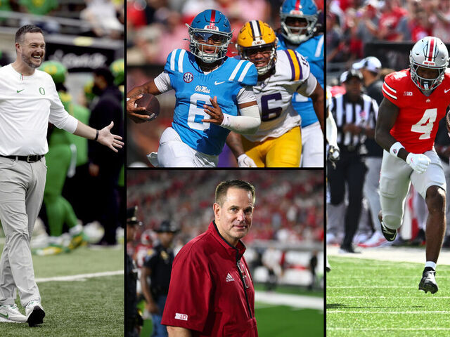 CFB rankings: September's top 15 teams