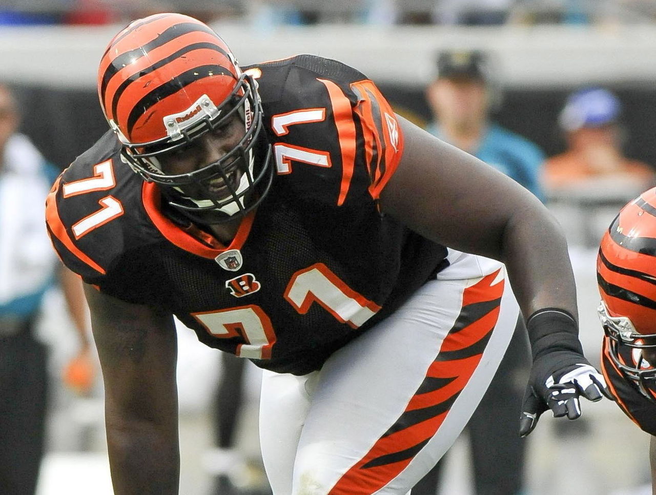 Assuming Andre Smith misses another game, the Bengals' entire