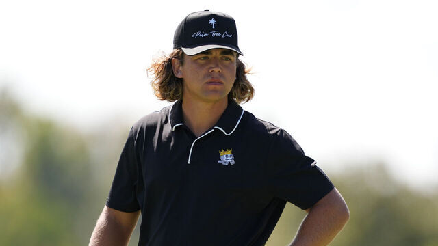 JACKSON, MISSISSIPPI - OCTOBER 03: Garrick Higgo of South Africa prepares to putt on the 17th green during the second round of the Sanderson Farms Championship 2025 at The Country Club of Jackson on October 03, 2025 in Jackson, Mississippi.