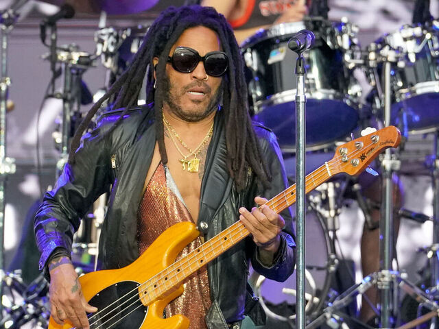 PHILADELPHIA, PENNSYLVANIA - JUNE 01: Lenny Kravitz performs onstage during the Roots Picnic at The Mann at Fairmount Park on June 01, 2025 in Philadelphia, Pennsylvania.