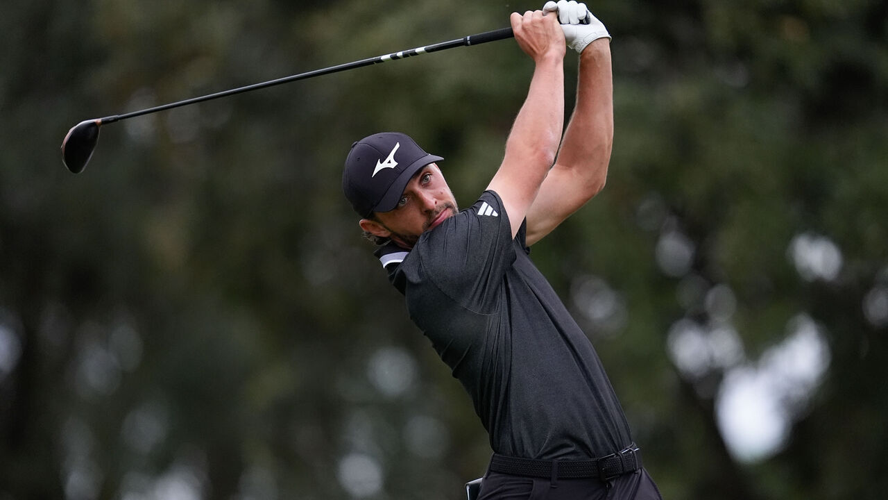 MADRID, SPAIN - OCTOBER 11: Marco Penge of England during the Open de España presented by Madrid, R3, golf tournament of DP World Tour at Club de Campo Villa de Madrid on October 11, 2025, in Madrid, Spain.