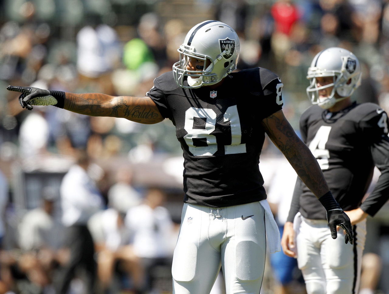 mychal rivera raiders jersey