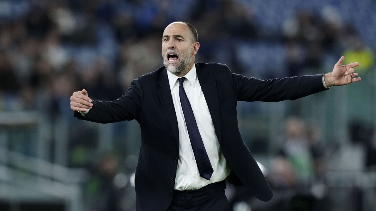 Roma, Italy - October 26: Igor Tudor Head Coach of Juventus FC gestures during the Serie A match between SS Lazio and Juventus FC at Olimpico on October 26, 2025 in Roma, Italy.