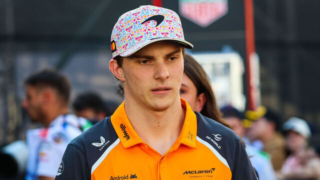 MEXICO CITY, MEXICO - OCTOBER 26: Oscar Piastri of Australia and McLaren walks the paddock during the F1 Grand Prix of Mexico at Autodromo Hermanos Rodriguez on October 26, 2025 in Mexico City, Mexico.