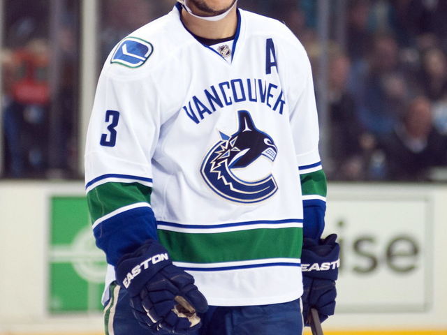 Report: Sharks very interested in trading for Canucks' Bieksa
