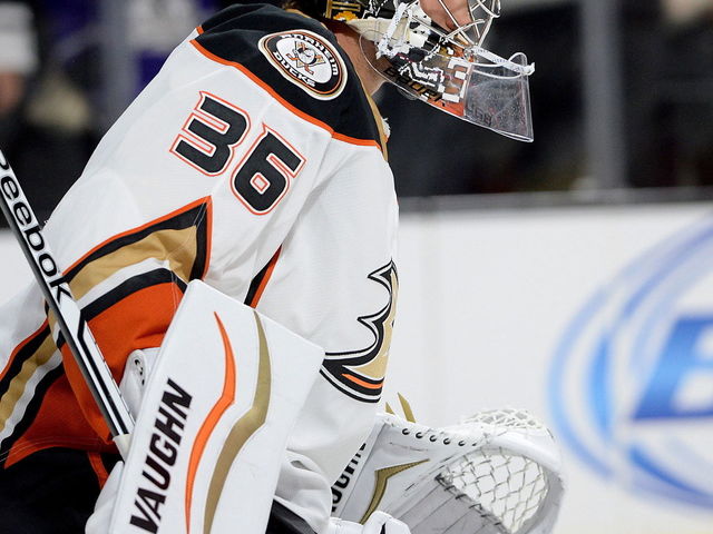 Report: Ducks' John Gibson expected to spend rest of season in minors