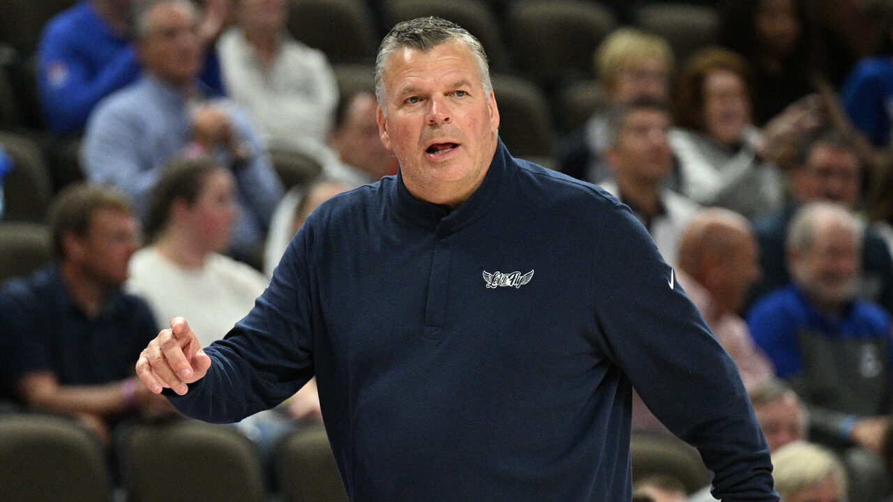 OMAHA, NEBRASKA - OCTOBER 17: Head coach Greg McDermott of the Creighton Bluejays watches action against the Iowa State Cyclones at CHI Health Center on October 17, 2025 in Omaha, Nebraska.