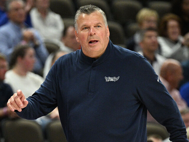 OMAHA, NEBRASKA - OCTOBER 17: Head coach Greg McDermott of the Creighton Bluejays watches action against the Iowa State Cyclones at CHI Health Center on October 17, 2025 in Omaha, Nebraska.