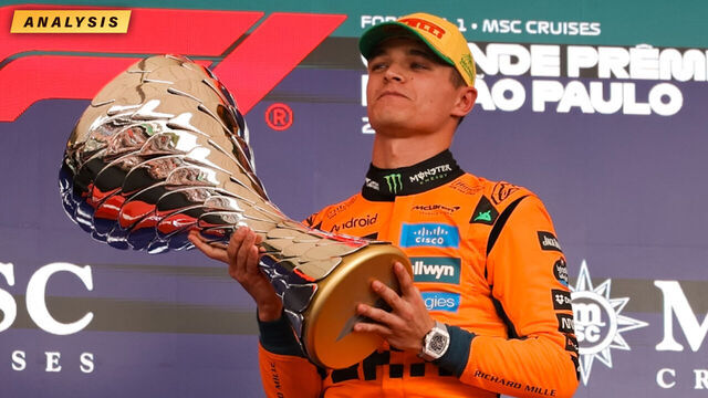 Lando Norris is driving like a world champion