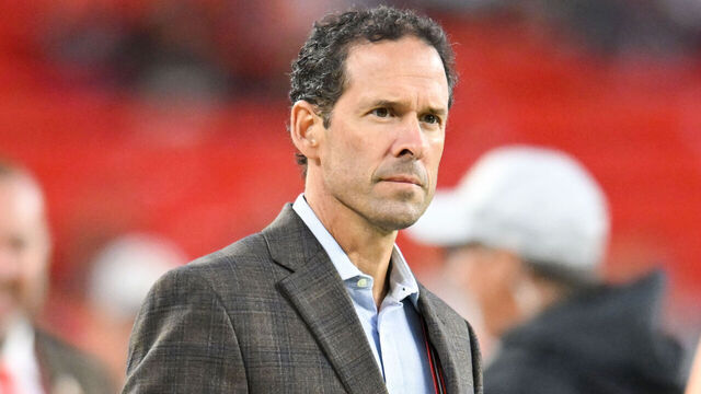 CLEVELAND, OH - SEPTEMBER 22: Chief strategy officer Paul DePodesta of the Cleveland Browns looks on prior to a game against the Pittsburgh Steelers at FirstEnergy Stadium on September 22, 2022 in Cleveland, Ohio.