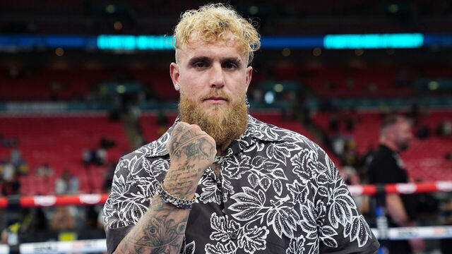 Jake Paul at Wembley Stadium, London. Picture date: Saturday July 19, 2025.