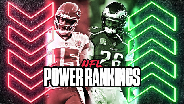 NFL Power Rankings - Week 12: Eagles soaring, Chiefs playing with fire
