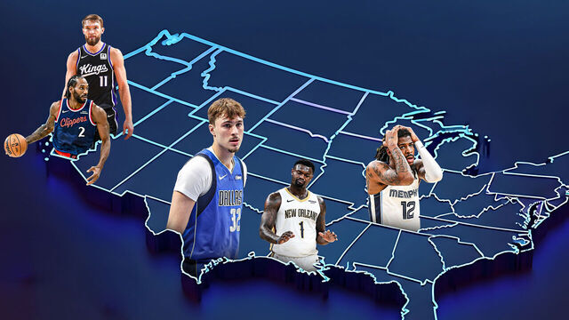 The NBA's top-heavy West looks very mediocre