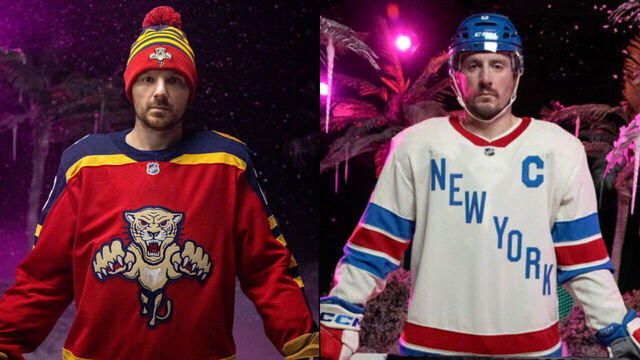Panthers, Rangers unveil Winter Classic uniforms