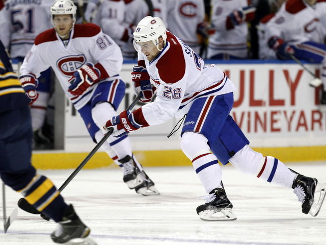 Report: Canadiens' Sekac avoids supplemental discipline after hit on Zadorov